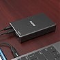Карман внешний Maiwo 2*HDD 2.5» SATA/SSD up to 9.5mm USB3.1 GEN2 Type-C, RAID 0,1 (K25272C) (U0641780)