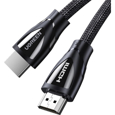 Кабель мультимедийный HDMI to HDMI 1.0m V2.1 HD140 Ugreen (80401) (U0811078)