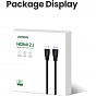 Кабель мультимедийный HDMI to HDMI 1.0m V2.1 HD140 Ugreen (80401) (U0811078)