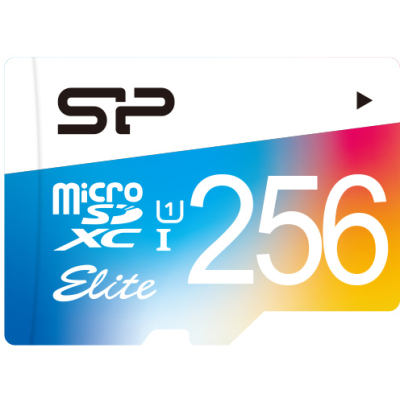 Карта памяти Silicon Power 256Gb microSDXC class 10 UHS-I U1 (SP256GBSTXBU1V10SP) (U0839789)