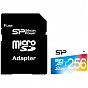 Карта памяти Silicon Power 256Gb microSDXC class 10 UHS-I U1 (SP256GBSTXBU1V10SP) (U0839789)