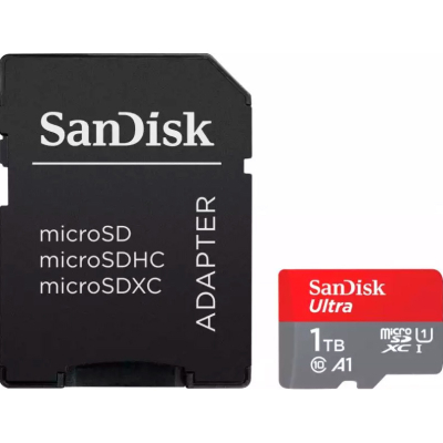 Карта памяти SanDisk 1TB microSDXC class 10 UHS-I Ultra (SDSQUAC-1T00-GN6MA) (U0874218)