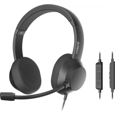 Наушники A4Tech FH150U Black (4711422004274) (U0949023)
