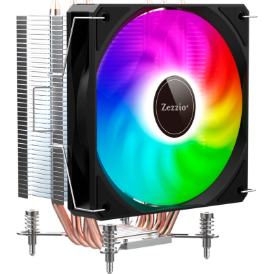 Кулер до процесора Zezzio ZH-C400 V2 ARGB/SRGB Ultra Fan (U0951416)