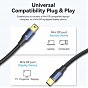 Кабель мультимедийный Mini DisplayPort to Mini DisplayPort 2.0m V1.4 8K 60Hz 32.4Gbps Blue Aluminum Alloy Vention (HCGLH) (U0955468)
