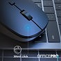 Мышка OfficePro M305B Silent Click Ergonomic Wireless Black (M305B) (U0968313)