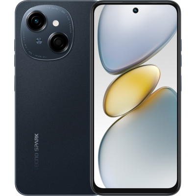 Мобильный телефон Tecno Spark Go 1 4/64GB Startrail Black (4894947036439) (U0971911)