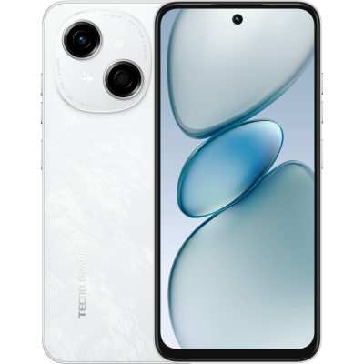 Мобильный телефон Tecno Spark Go 1 3/64GB Glittery White (4894947036446) (U0976890)