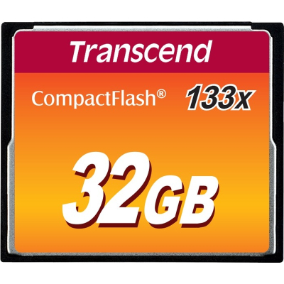 Карта памяти Transcend 32Gb Compact Flash 133x (TS32GCF133) (ET01833)