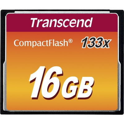 Карта памяти Transcend 16Gb Compact Flash 133x (TS16GCF133) (ET00808)