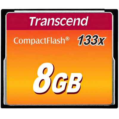 Карта памяти Transcend 8Gb Compact Flash 133x (TS8GCF133) (ET00365)
