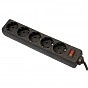 Мережевий фільтр живлення Defender ES 3m 5 роз. black (99485) (U0084713)
