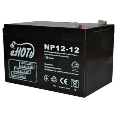 Батарея к ИБП Enot 12В 12 Ач (NP12-12) (U0092495)