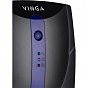 Источник бесперебойного питания Vinga LED 1200VA plastic case with USB (VPE-1200PU) (U0272618)