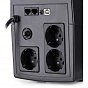 Источник бесперебойного питания Vinga LED 1200VA plastic case with USB (VPE-1200PU) (U0272618)