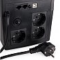 Источник бесперебойного питания Vinga LED 1200VA plastic case with USB (VPE-1200PU) (U0272618)
