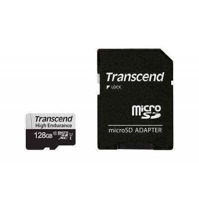 Карта памяти Transcend 128GB microSDXC class 10 UHS-I U1 High Endurance (TS128GUSD350V) (U0344987)