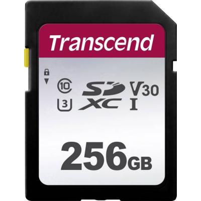Карта памяти Transcend 256GB SDXC class 10 UHS-I (TS256GSDC300S) (U0359694)