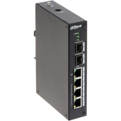Коммутатор сетевой Dahua DH-PFS4206-4P-96 (U0375287)