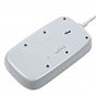 Сетевой фильтр питания ColorWay 4 розетки/4USB White 1.8м (1QC3.0 + 3 AUTO ID) (CW-CHU44QW) (U0470303)
