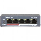 Коммутатор сетевой Hikvision DS-3E0105P-E/M(B)