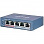 Коммутатор сетевой Hikvision DS-3E0105P-E/M(B) (U0477278)