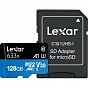 Карта пам'яті Lexar 128GB microSDXC class 10 UHS-I 633x (LSDMI128BB633A) (U0483916)
