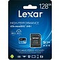 Карта пам'яті Lexar 128GB microSDXC class 10 UHS-I 633x (LSDMI128BB633A) (U0483916)