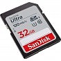 Карта памяти SanDisk 32GB SDHC class 10 Ultra (SDSDUN4-032G-GN6IN) (U0483938)