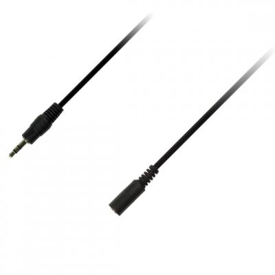 Кабель мультимедійний AUX 3.5mm M — 3.5 F 1.5m Piko (1283126473937) (U0486217)