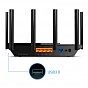 Маршрутизатор TP-Link ARCHER AX73 AX5400 4xGE LAN 1xGE WAN USB 3.0 MU-MIMO OFDMA (ARCHER-AX73) (U0525640)