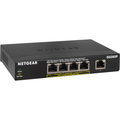 Коммутатор сетевой Netgear GS305E (GS305E-100PES) (U0537640)