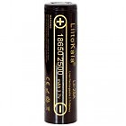Аккумулятор 18650 2500mAh Li-Ion, (2450-2650mah), 3.7V (2.75-4.2V), Blac Liitokala (Lii-25A)