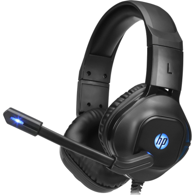 Наушники HP DHE-8002 Gaming Headset Red LED Black (DHE-8002) (U0583242)