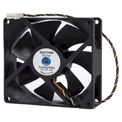 Кулер до корпусу Cooling Baby 9025 PWM (U0640162)