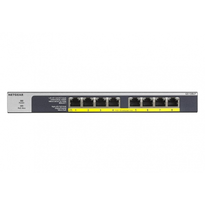 Коммутатор сетевой Netgear GS108LP-100EUS (U0649825)