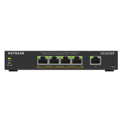 Комутатор мережевий Netgear GS305EP-100PES (U0715888)