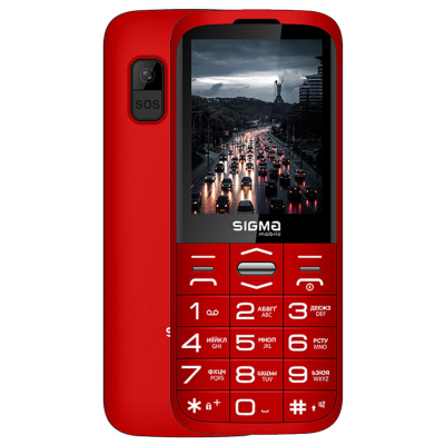 Мобильный телефон Sigma Comfort 50 Grace Type-C Red (4827798121825) (U0752529)