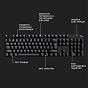 Клавиатура Logitech G413 SE Mechanical Tactile Switch USB UA Black (920-010437) (U0766292)