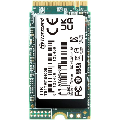Накопитель SSD M.2 2242 1TB Transcend (TS1TMTE400S) (U0780660)