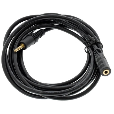 Кабель мультимедийный AUX Audio 3.5mm M/F 5.0m Value (B00344) (U0809428)