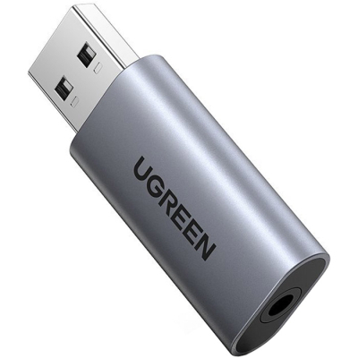 Звуковая плата Ugreen CM383 gray (80864) (U0817973)
