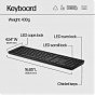 Клавиатура HP 450 Programmable Wireless UA Black (4R184AA) (U0838253)