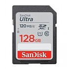 Карта памяти SanDisk 128GB SD class 10 UHS-I Extreme Ultra (SDSDUNB-128G-GN6IN)