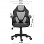 Кресло игровое GT Racer X-1414 Black/Black Suede (X-1414 Fabric Black/Black Suede) (U0879500)