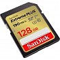 Карта памяти SanDisk 128GB SDXC class 10 UHS-I U3 4K Extreme Plus (SDSDXWA-128G-GNCIN) (U0887960)