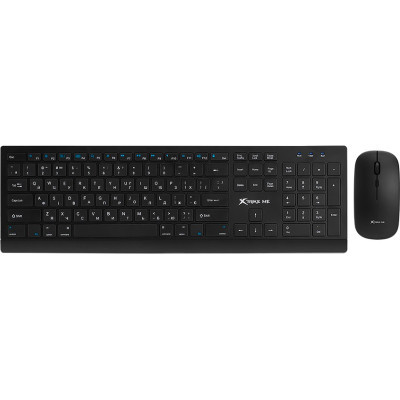 Комплект Xtrike ME MK-208W Wireless UA Black (MK-208WUA) (U0899383)