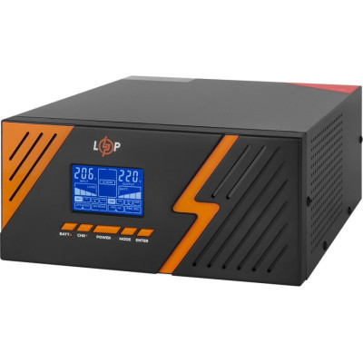 Пристрій безперебійного живлення LogicPower LPM — PSW-1500VA, 1050W, Black (22754) (U0902744)