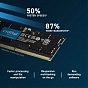 Модуль памяти для ноутбука SoDIMM DDR5 32GB (2x16GB) 5600 MHz Ripjaws Micron (CT2K16G56C46S5) (U0909385)