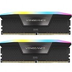 Модуль пам'яті для комп'ютера DDR5 32GB (2x16GB) 6000 MHz Vengeance RGB Black Corsair (CMH32GX5M2E6000C36)
